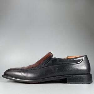 Mezlan Azores Men's 11 M 2-Tone Leather Slip On Loafers Casual Dress Shoes EUC